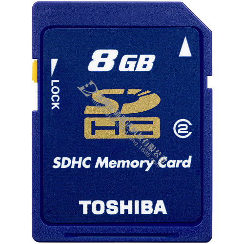 东芝 SD卡 8GB 原装